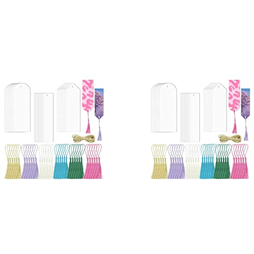 Marqueurs de livre en acrylique de sublimation haute résistance pour transfert thermique