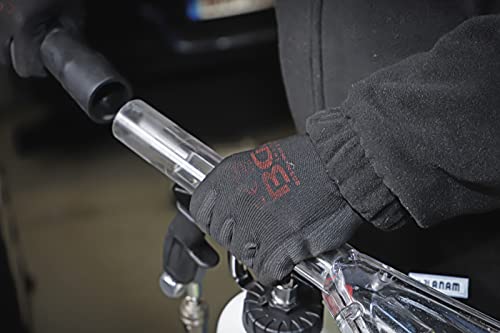 BGS 70150 | Druckluft-Reinigungspistole mit Bürsten- und Saugaufsatz | 7-tlg. | Rotations-Waschpistole