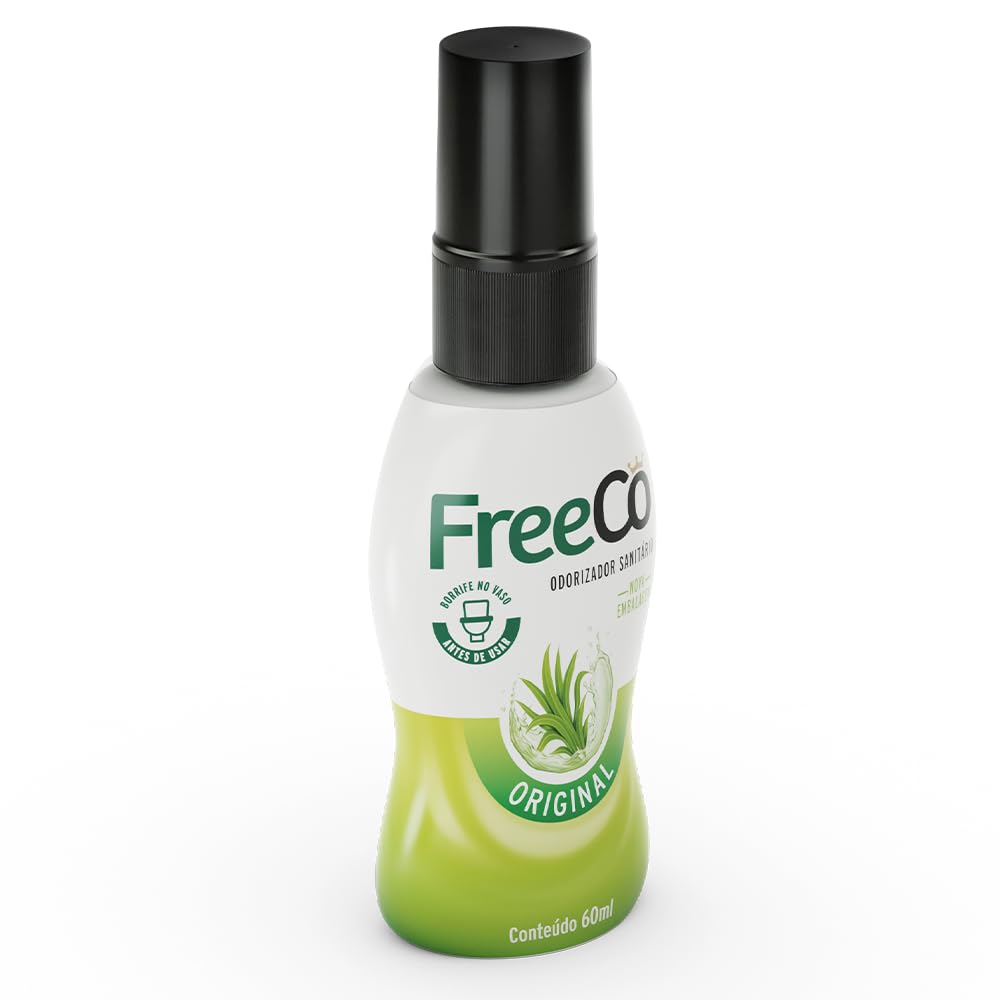 FreeCo Bloqueador Anti-Olor WC (Before-you-go) | Pack Profesional Super Ahorro (Caja 12x60ml) | Toilet Spray Aceites Esenciales Naturales, Ideal para Hostelería, Oficinas y Negocios | Aroma a Cítricos