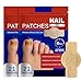 xinrongda 42 toppe per unghie a fungo, nail care, tamponi multiuso per la riparazione dell'unghia dei piedi, per un aspetto sano immagine