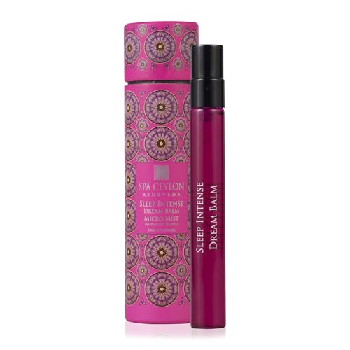 SPA CEYLON SLEEP INTENSE Dream Balm micro mist | Instant Cooling Relief | Spray Bottle |Natural & Silicone-Free | Soothes Skin |Paraben-Free | Suitable for all skin types