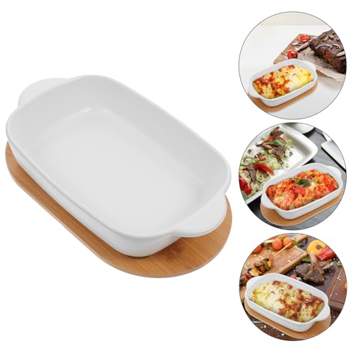 Récipient rectangulaire céramique pour cuisson au four et service de table - 8