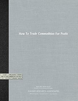 Perfect Paperback How To Trade Commodities for Profit Book