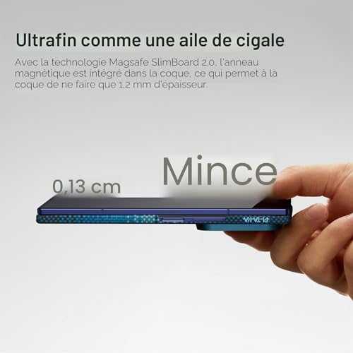 Coque Pitaka Galaxy Z Fold 7 antichoc compatible MagSafe ultra fine