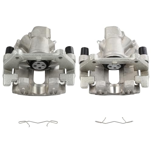 Image of SCITOO Rear Left & Right Disc Brake Calipers With Bracket 19B3127 19B3126 | Fit For Mini Model - For Cooper 2003-2006 2008 2PCS