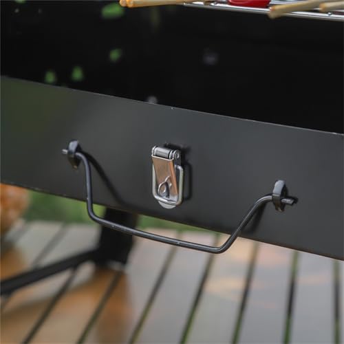 Poêle à barbecue pliable et portable pour camping et maison