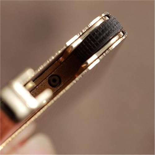 Encendedor metálico retro ultradelgado con rueda de molienda miniatura 3