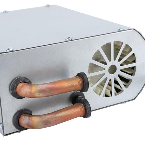 Auto -Underdash -Heizungs -Kit, 12 V Universal Fast Heating Air Deffroster mit 4 Lüftungsschlitzen, 3 -Geschwindigkeitsschalter, Kompakte Größe, für Autos, Wohnmobile,