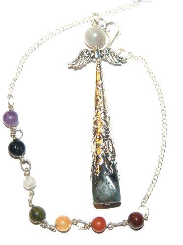 Grande ciondolo con cristallo di Labradorite a