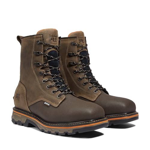 Timberland PRO Men's True Grit 8 Inch Composite Safety Toe Side-Zip Waterproof Industrial Western Work Boot2