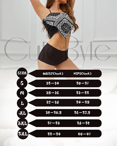 Image of CUTE BYTE Womens Seamless Boy Shorts Underwear Soft Stretch No Show Boxer Shorts Briefs Panties for Ladies 4 Packs