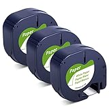 dymo d1 label tape black on white 12mm x 7m Indoor use : autoadhesivo, duradero, fácil de pelar
