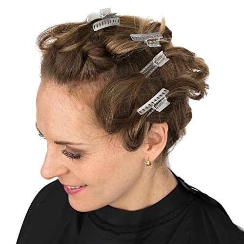 Aluminum Butterfly Wave Setting Clips - Set of 10 - 2" Marcel Wave Clips