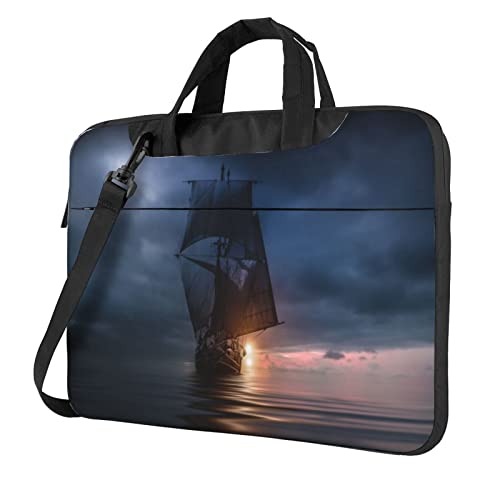 Sac à bandoulière pour ordinateur protégeant votre PC 15.6 pouces Debou Noir