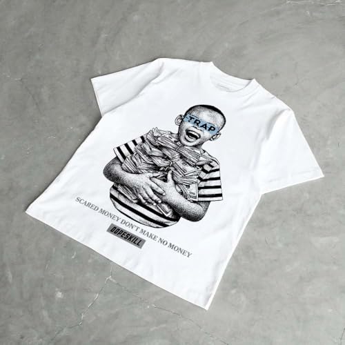 Image of DopeSkill Graphic Tee Streetwear Hip Hop Hypebeast Street Style Unisex T-Shirt Sneaker Colour Matching Shirts Swag Y2K Style