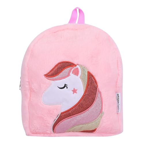 Amazon Basics Kids Character Fur Bag | Plush Soft Fur | Adjustable Shoulder Straps | Ideal for School, Picnic, Play (Faux Fur) Amazon Basics Kids Character Fur Bag | Plush Soft Fur | Adjustable Shoulder Straps | Ideal for School, Picnic, Play (Faux Fur)