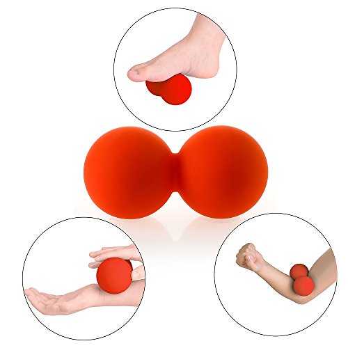 Buy Fronnor Double Lacrosse Ball Peanut Massage Ball for Thoracic Spine