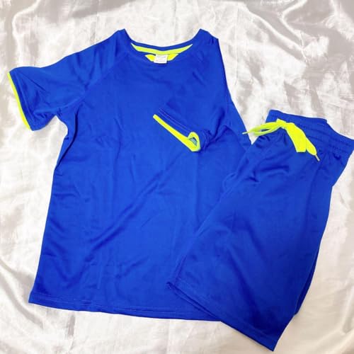 ボイーズ ゆったりカジュアル キッズ半袖 夏 Tシャツ&ショーツパンツ セット ボイーズ ゆったりカジュアル キッズ半袖 夏 Tシャツ&ショーツ