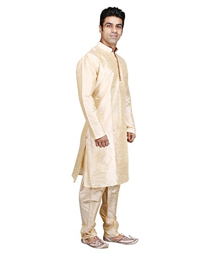 Image of Royal Kurta Men's Silk Blend Kurta Pyjama Set
