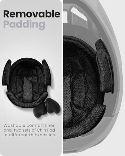 image for OutdoorMaster MIPS Full Face Mountain Bike Helmet for Men & Women - Tw