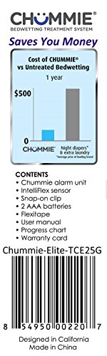 Chummie Elite Bedwetting Alarm for Children and Deep Sleepers – Award Winning Bedwetting Alarm System with Loud Sounds and Strong Vibrations, Pink - Thumbnail 4