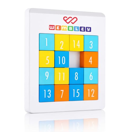Image of Wembley Number Brain Puzzle Game for Kids | Educational Toy for Boys & Girls Ages 5-14 Years | Improves Focus & Problem Solving