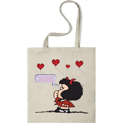 DrMugcollection Bolso Mafalda ¿Volamos más Alto?