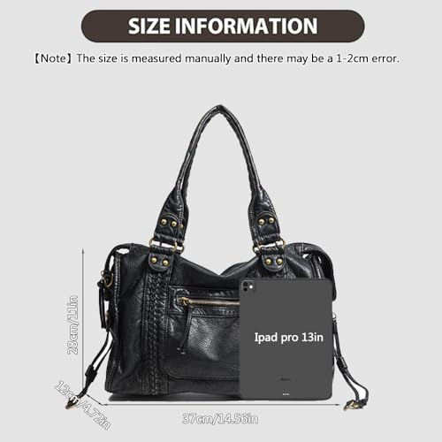 Bolso Tote para Mujer 12L Piel Suave con Correas Removibles miniatura 4