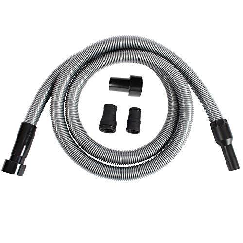 Cen-Tec Systems 94148 Premium Shop Vacuum Power Tool Adapter Set, 10 Ft. Hose, Silver