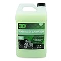 3D Waterless Car Wash - Easy Spray Waterless Detailing Spray - No Soap or Water Needed - Great on Cars, RVs, Motorcycles & Boats 1 Gallon