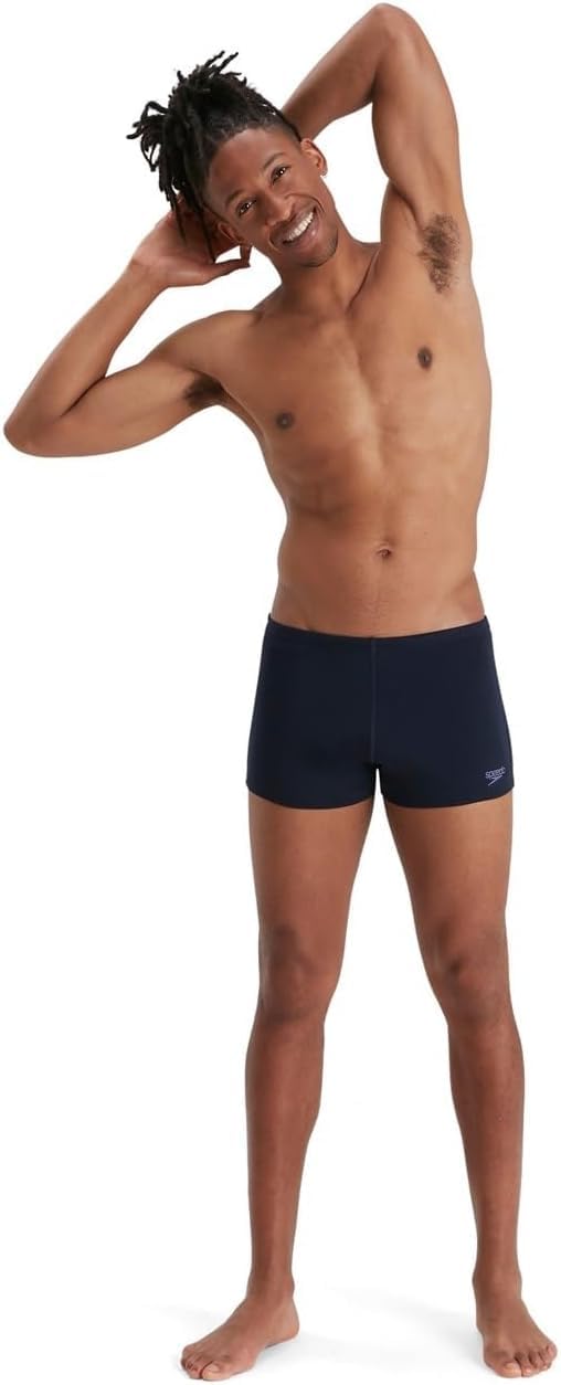 Speedo Hombre Traje de baño aquashort Eco Endurance+ | Resistente al Cloro | Tejido Reciclado | Fitness de natación | Entrenamiento | Vacaciones