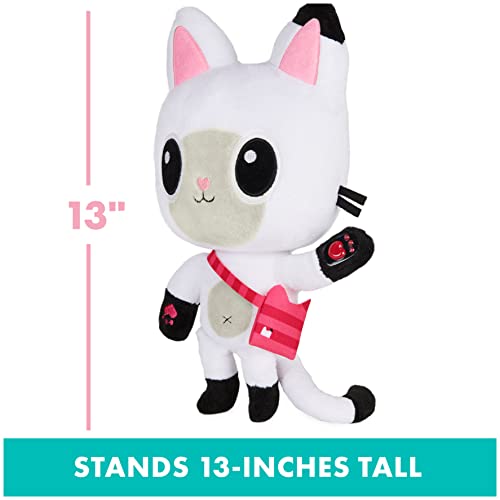 Gabby's Dollhouse, 13-Inch Talking Pandy Paws Plush Toy With Lights, Music And 10 Sounds And Phrases #TOP4