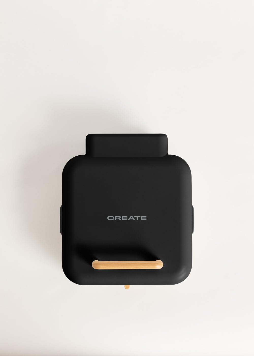 CREATE/STONE STUDIO PRO/Grill multifunzione con apertura 180º nero/Controllo temperatura, rivestimento antiaderente, vaschetta raccogligocce, manico a tocco freddo, 1400W