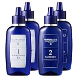 ミューノアージュ Wアプローチヘアプログラム Ex [医薬部外品 薬用育毛剤60mL / 頭皮美容液 60mL]×2セット 女性用 育毛 発毛 促進 抜け毛予防 頭皮環境