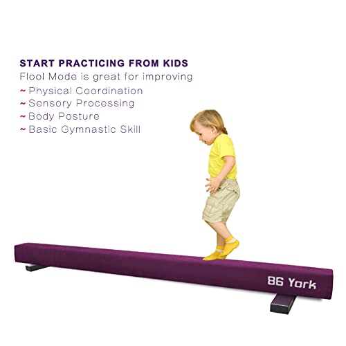 86 York Adjustable Balance Beam Gymnastic Equipment for Kids Children