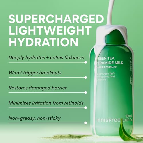 Image of Innisfree Green Tea Ceramide Milk and Seed Skin- Toner