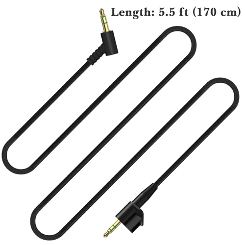 Cable de audio auxiliar Linkidea para Bose AE2 1.7 m miniatura 2