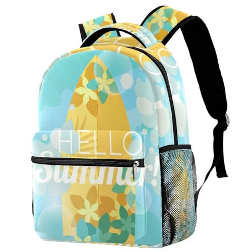 Sac à dos ordinateur portable multicolore style locomotive 40 cm pour voyage et lycée