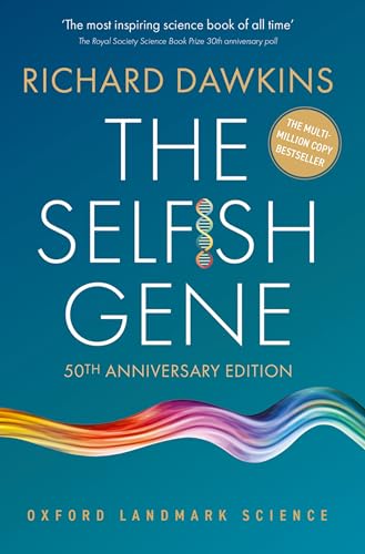 Portada de The Selfish Gene: 50th Anniversary Edition