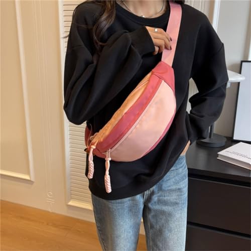 2024 Waist Bag Fanny Pack Large Capacity Fashion Leisure Belt Bag Chest Bag for Unisex Versatile Crossbody Waist Pack4