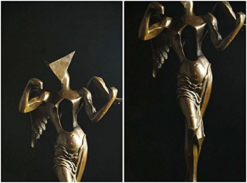 Amazon.co.jp: ブロンズ 超現実の天使 ダリ 名品インテリア家具