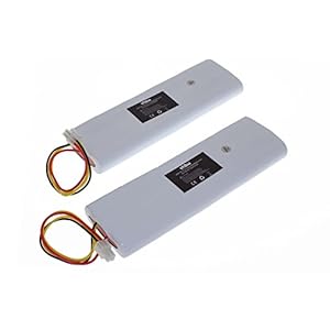 vhbw 2X Akku kompatibel mit Husqvarna Automower 220AC, G2 2004-2006, 230ACX, Solar Hybrid, 210C, 260ACX, SH, 210AC Rasenmäher (4500mAh, 18V, NiMH)