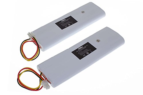vhbw 2X Akku kompatibel mit Husqvarna Automower 220AC, G2 2004-2006, 230ACX, Solar Hybrid, 210C, 260ACX, SH, 210AC Rasenmäher (4500mAh, 18V, NiMH)