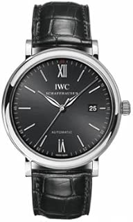 IWC RELOJ DE HOMBRE AUTOMÁTICO 40MM CORREA DE CUERO DE COCODRILO IW356502