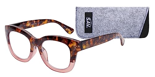 Image of Women's Limelight Blue Light Reading Glasses Round