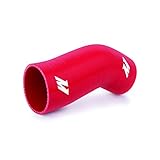 Mishimoto MMHOSE-WRX-AM7RD Silicone 76mm Airbox Hose Compatible With Subaru Impreza WRX/STI 2001-2007 Red