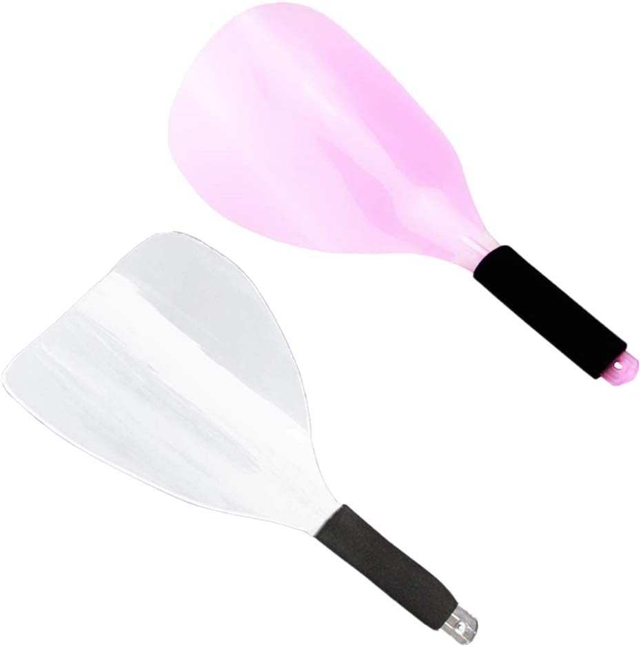 2Pcs Hairspray Mask Professional Plastic Anti-Slip Hair Salon Hairdresser Styling Mask Tools Face Shield Haircut Cover Mask Face Eyes Protector for Makeup Hair Coloring (Random Color)