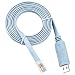 Cisco Compatible Console Cable, 6ft, FTDI USB to RJ45 Console Cable / Windows 7, 8 / Vista / MAC / Linux / RS232 Switch Router