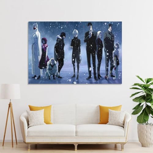 東京喰種ポスター 装飾 絵 キャンバス リビングルーム 寝室 印刷 パネル12x18inch(30x45cm) [4]