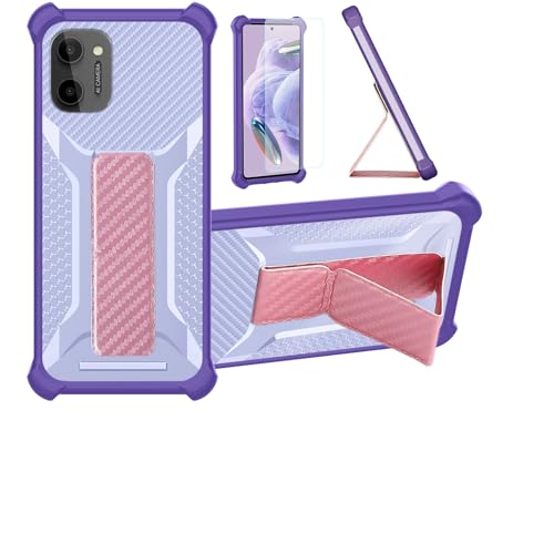 bojioderf Coque pour HTC Wildfire E Plus Coque Étui Case Cover Hybride [avec Protection d'écran...
